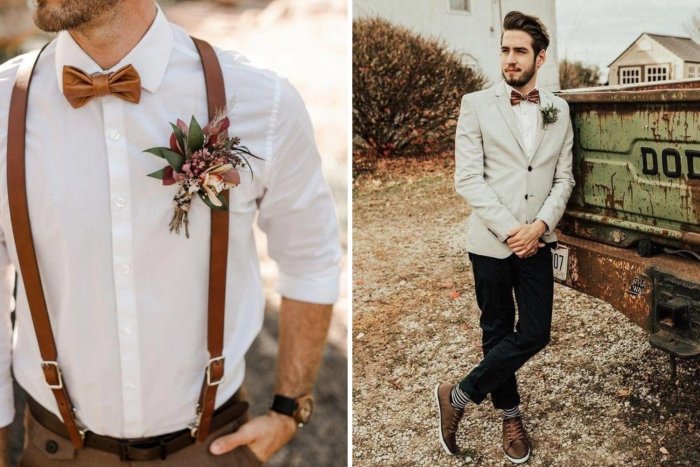 Мужской свадебный образ