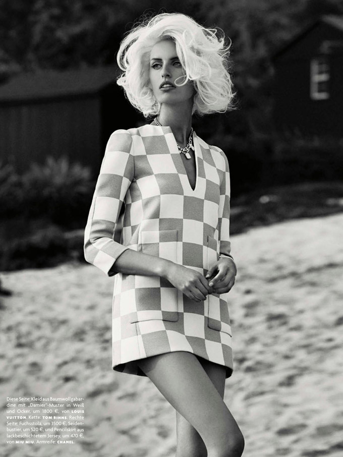 Каролина Куркова для VOGUE (Германия)