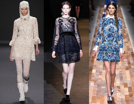 Кружево в моде