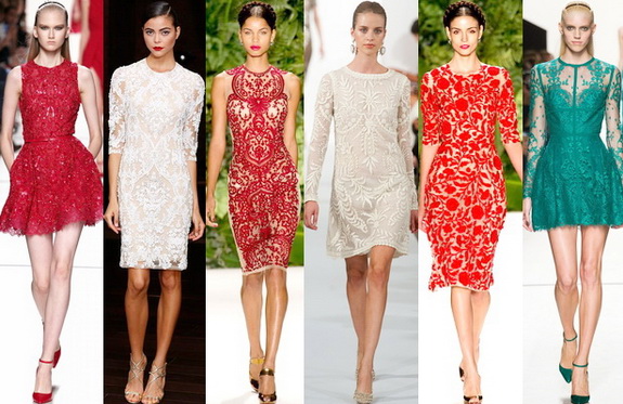 Кружево в моде