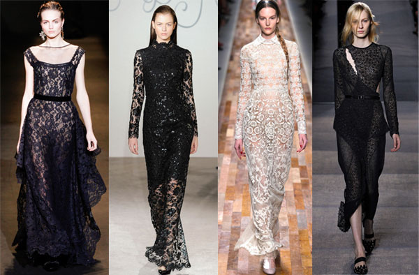 Кружево в моде