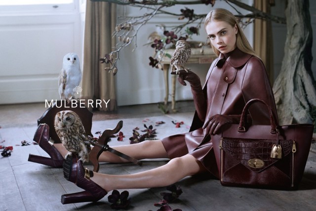 Кара Делевинь для Mulberry