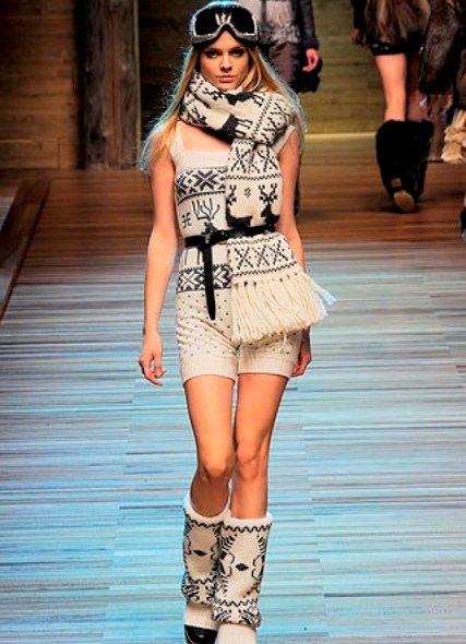 Модный шарф