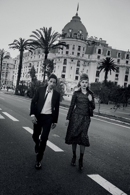 Наталья Водянова и Эдриан Броуди