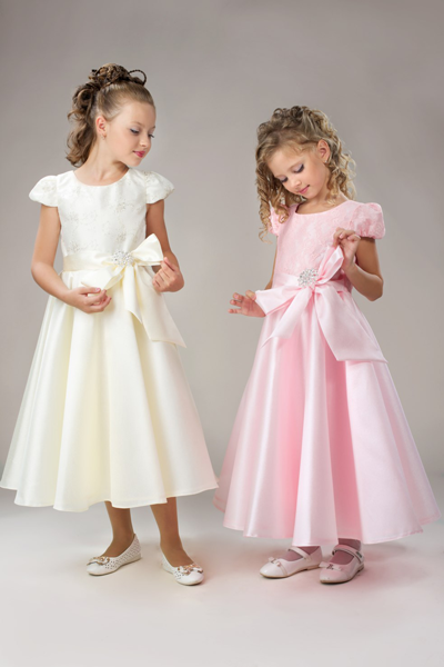 Детские новогодние платья