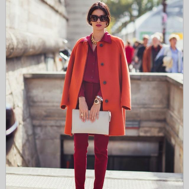 Красный цвет в одежде