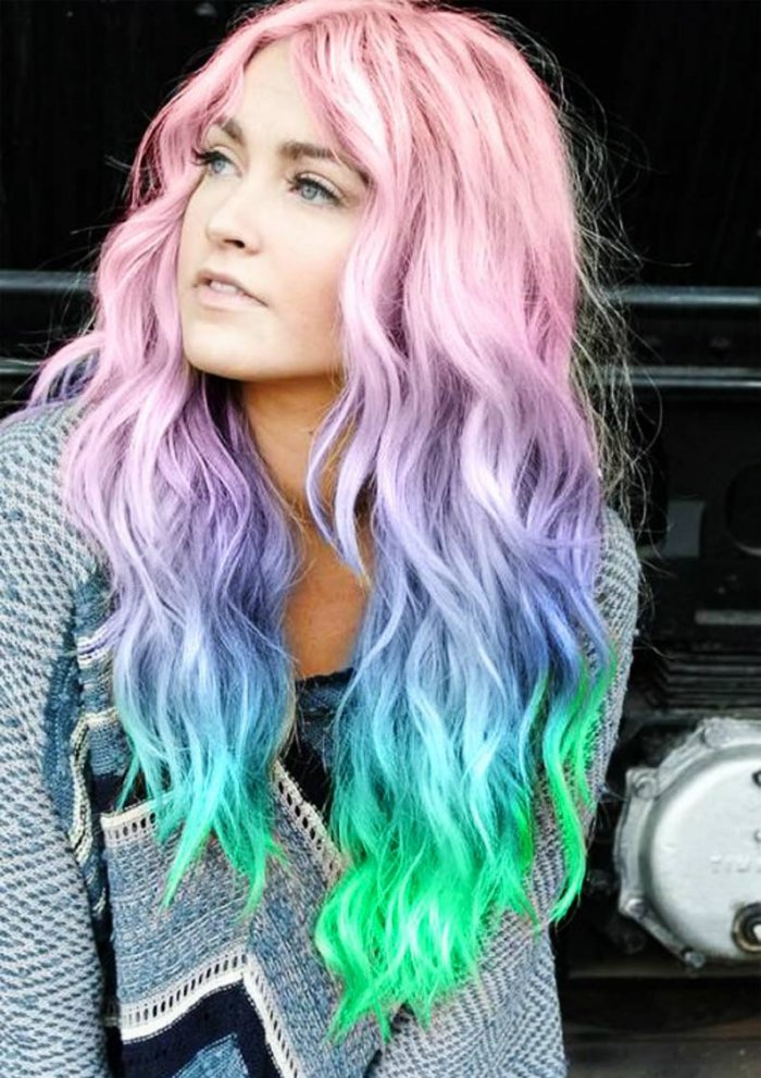 Модные оттенки волос  2016