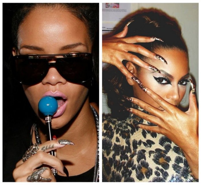 Маникюр со звездами