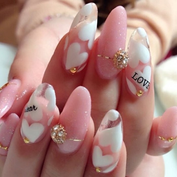 Ногти на 8 марта