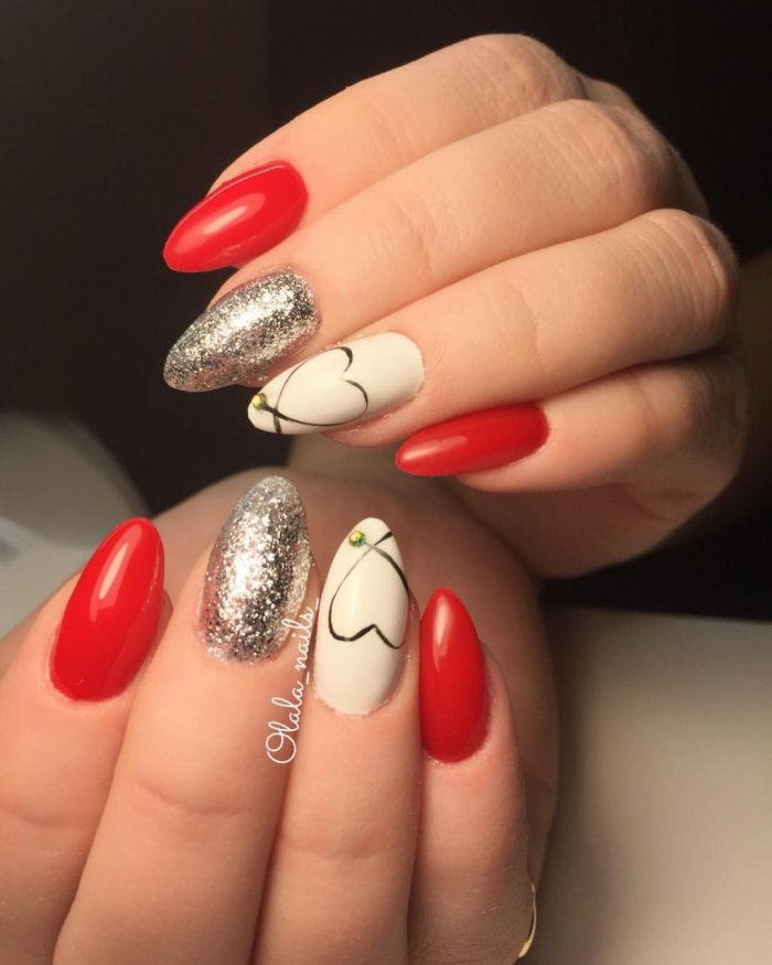 Маникюр к 8 марта на короткие ногти