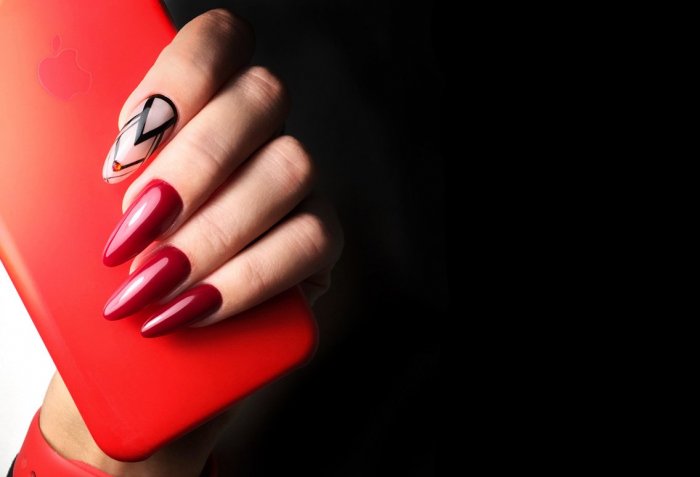 Розочки на ногтях