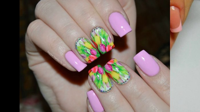 Красивый дизайн ногтей