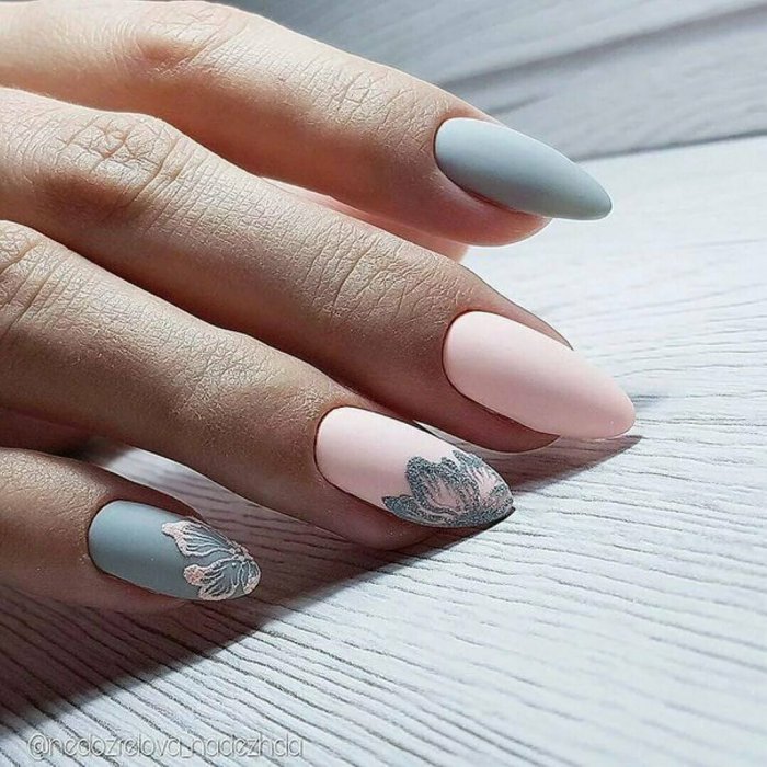 Гелевые ногти Весна