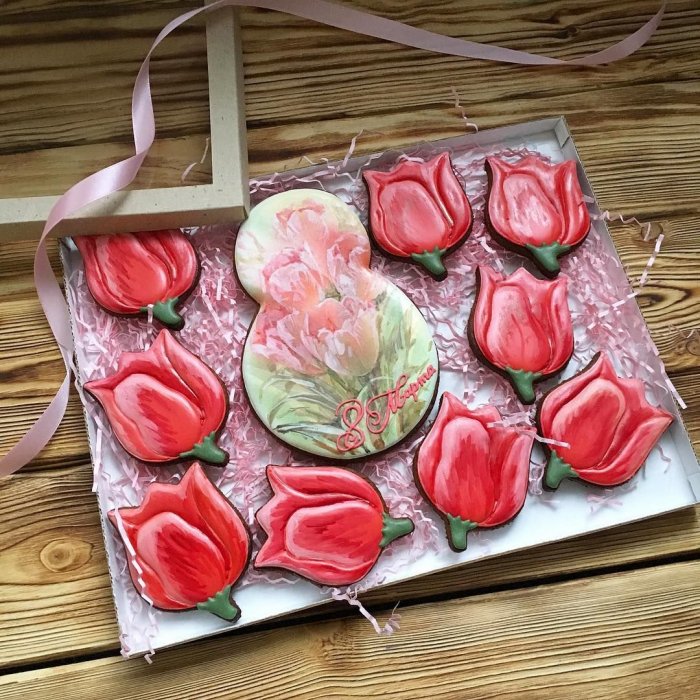 Поздравление с 8 марта обои