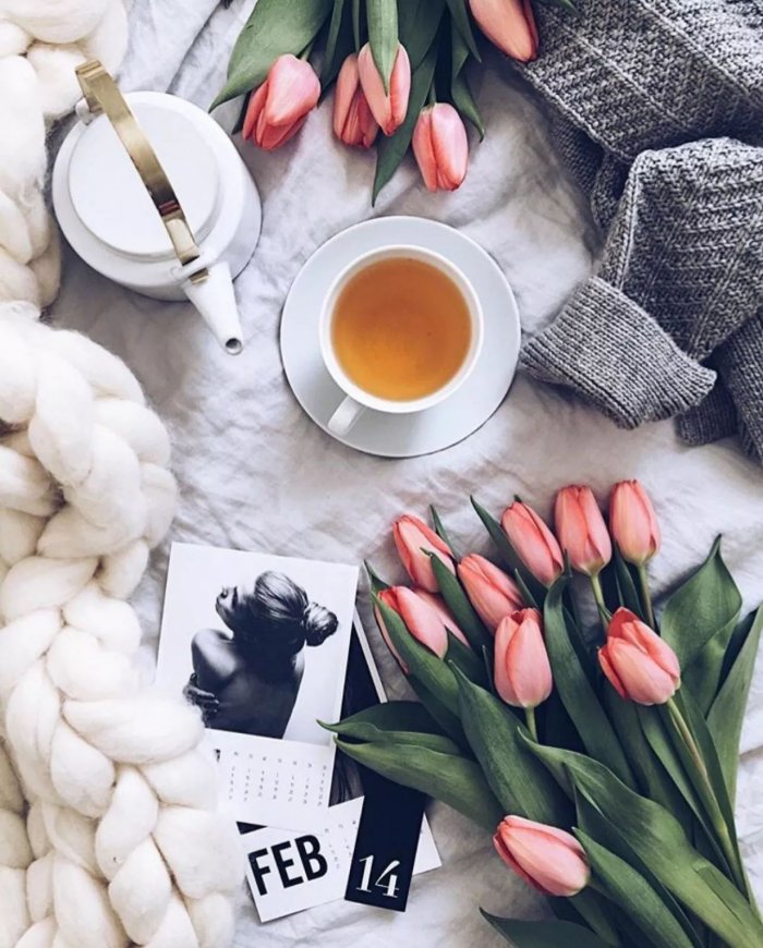 Девушка в цветах