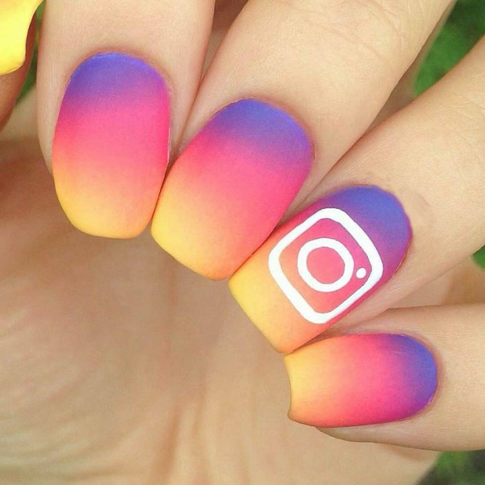 Летний маникюр для подростков