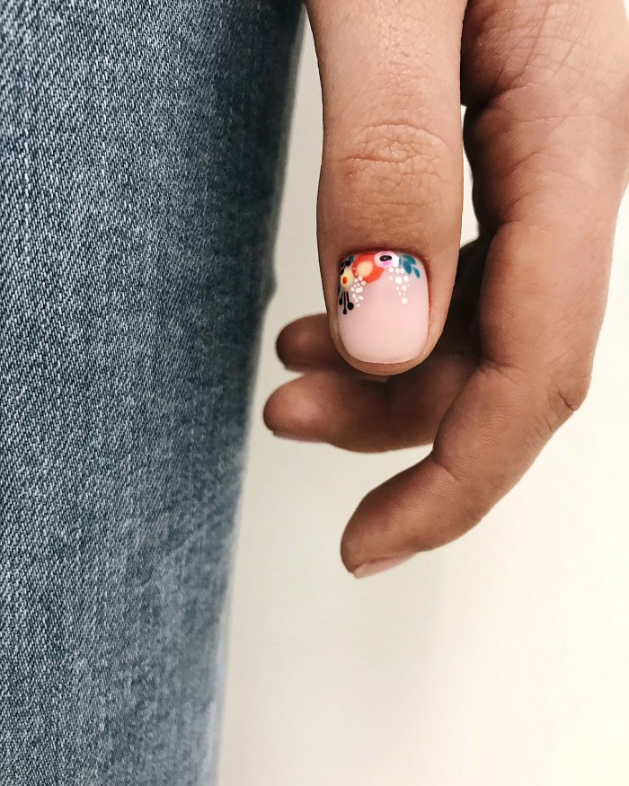 Классный детский маникюр