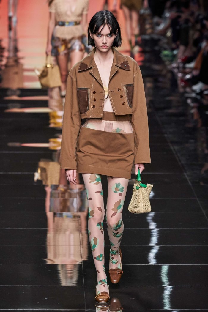 Милан мода 2020 Весна лето Фенди