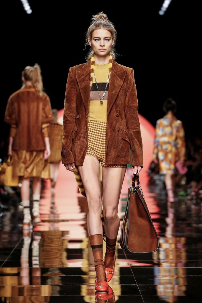 Fendi коллекция Весна лето 2020