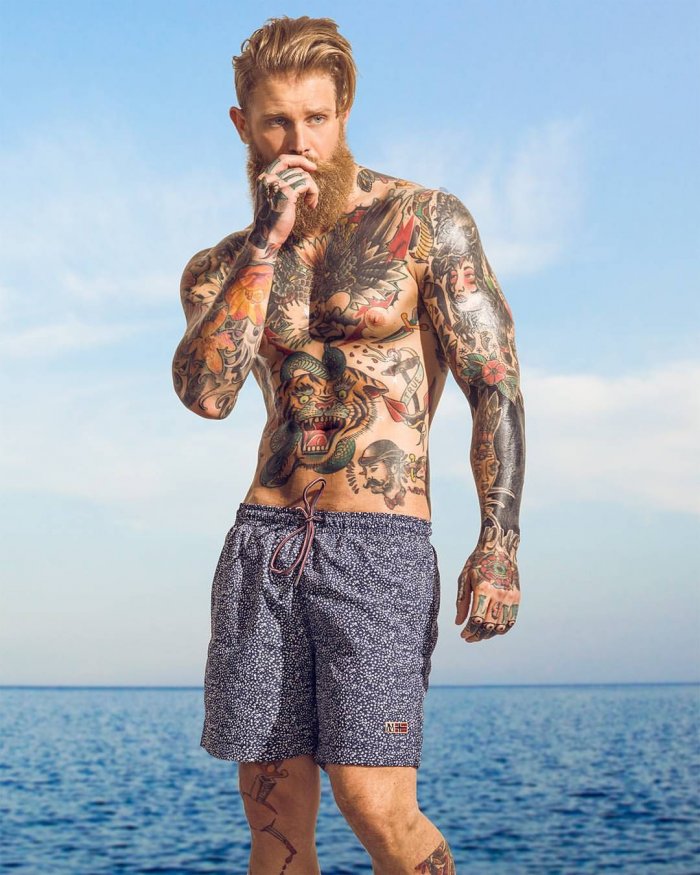 Тату рукава мужские