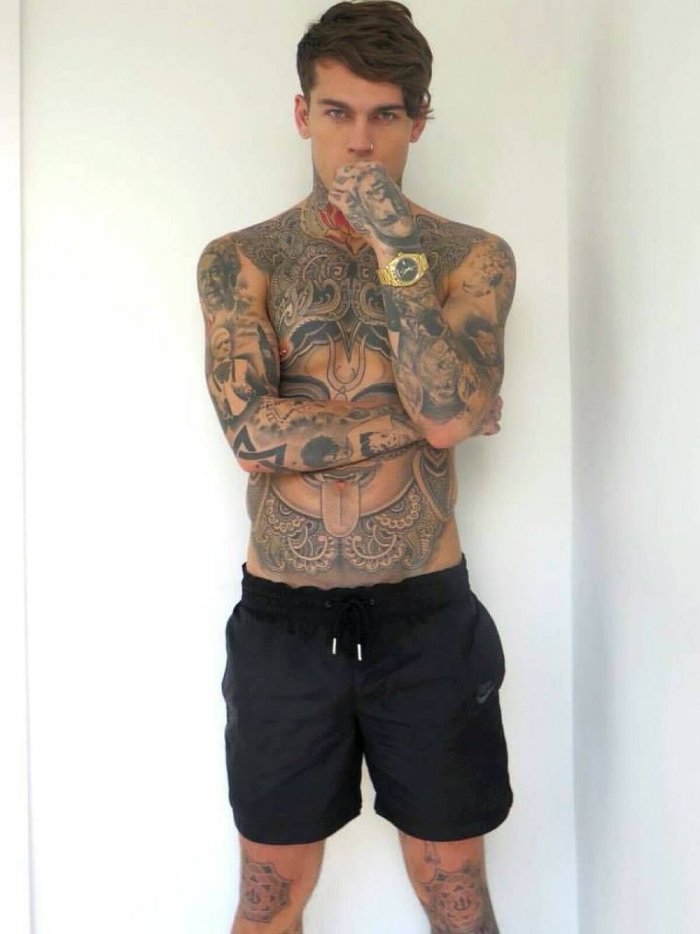 Биотатуировки мужские