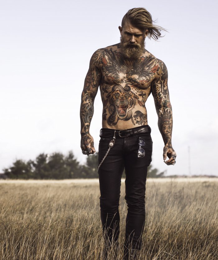 Красивые мужские тату