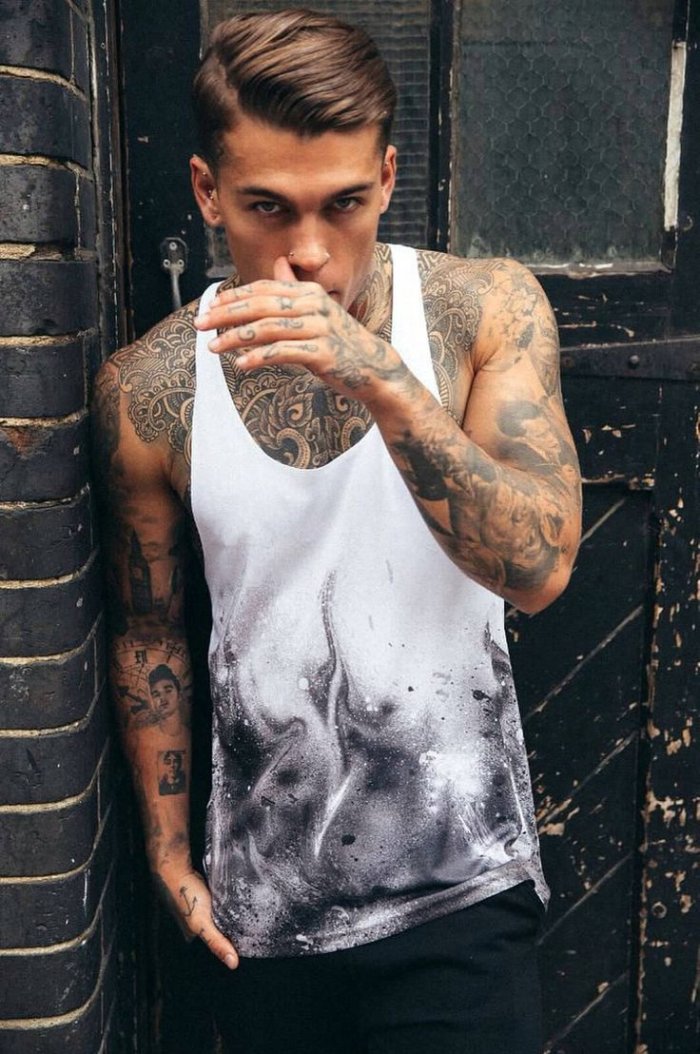 Полинезия стиль тату трайбл