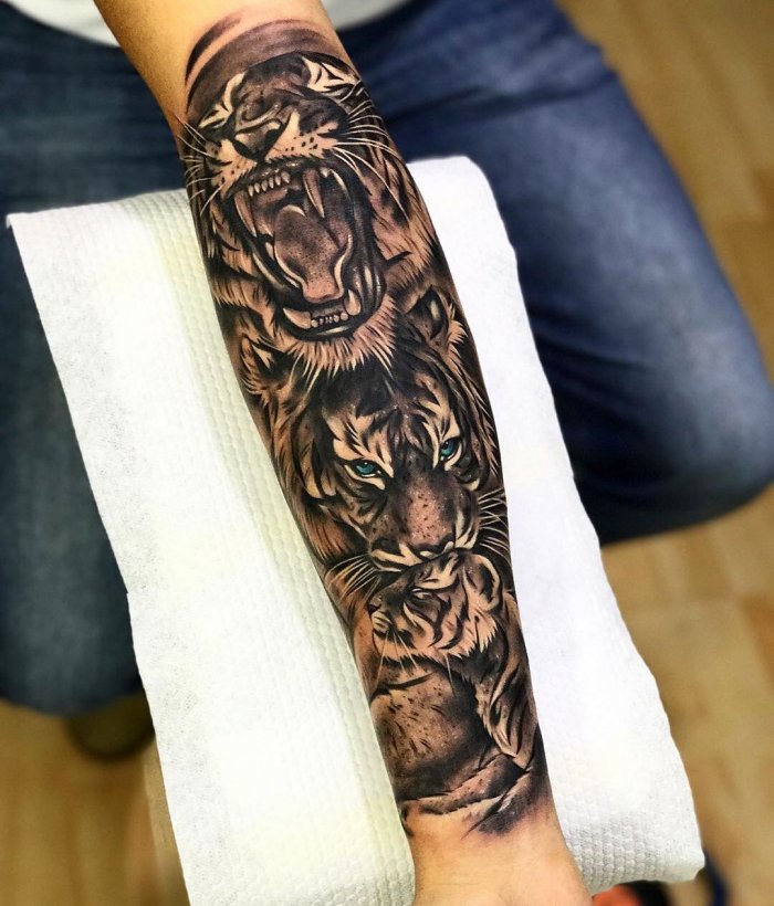 Тату на руке мужские