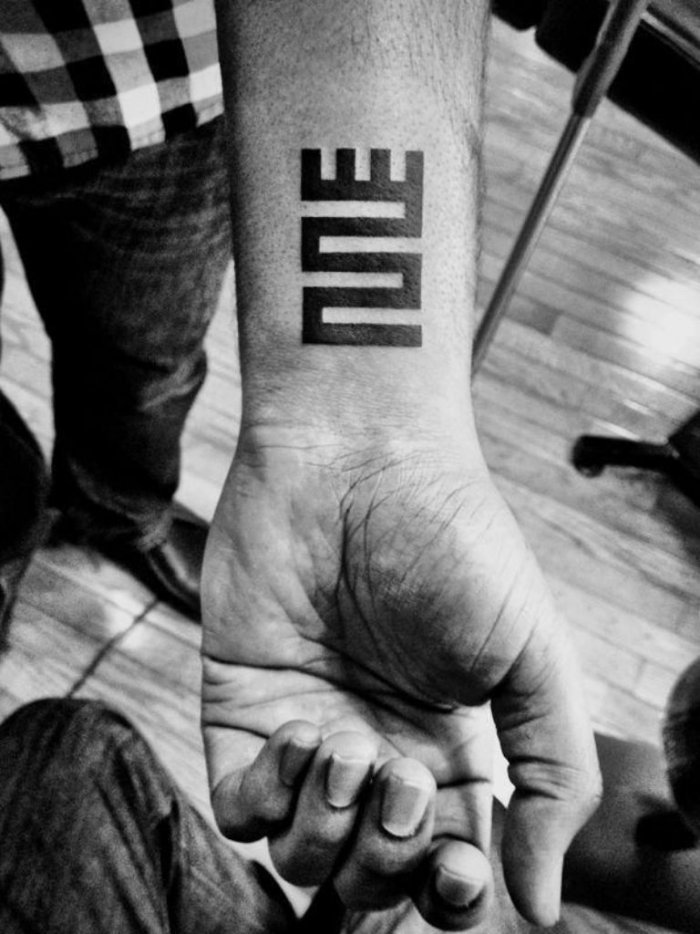 Тату на руке для мужчин