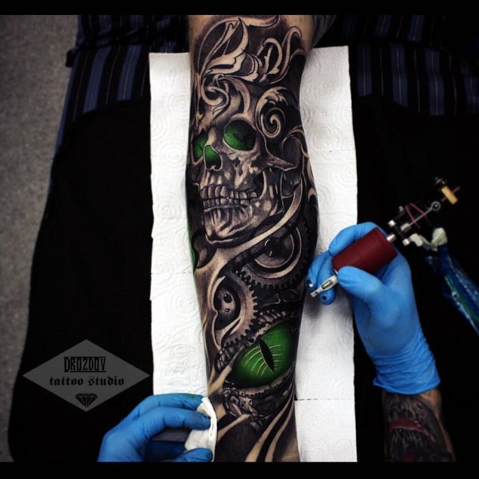 Чехомова Даша Татуировки