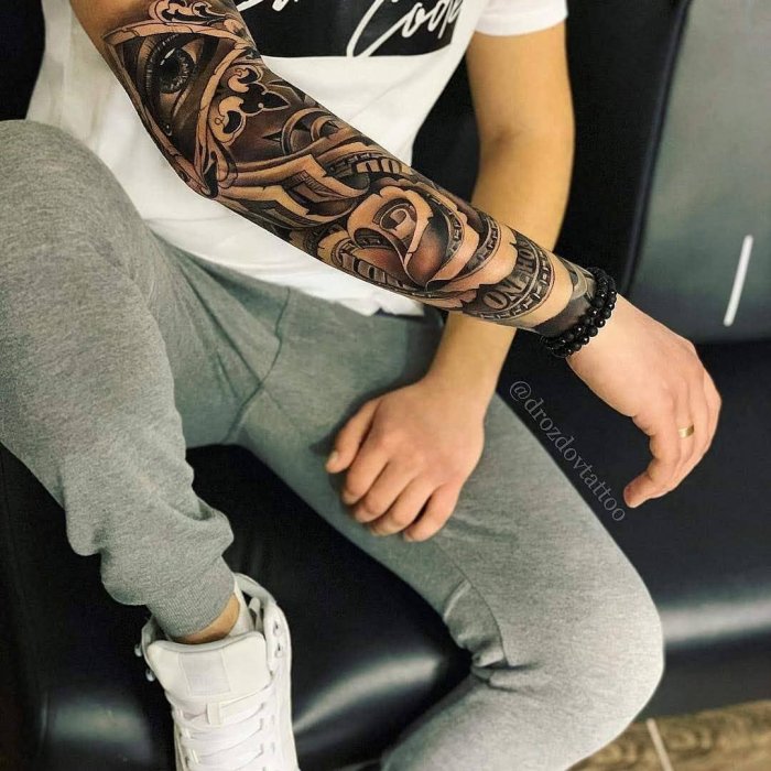 Тату на руке