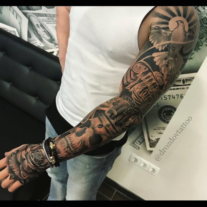 Красивые эскизы тату для мужчин