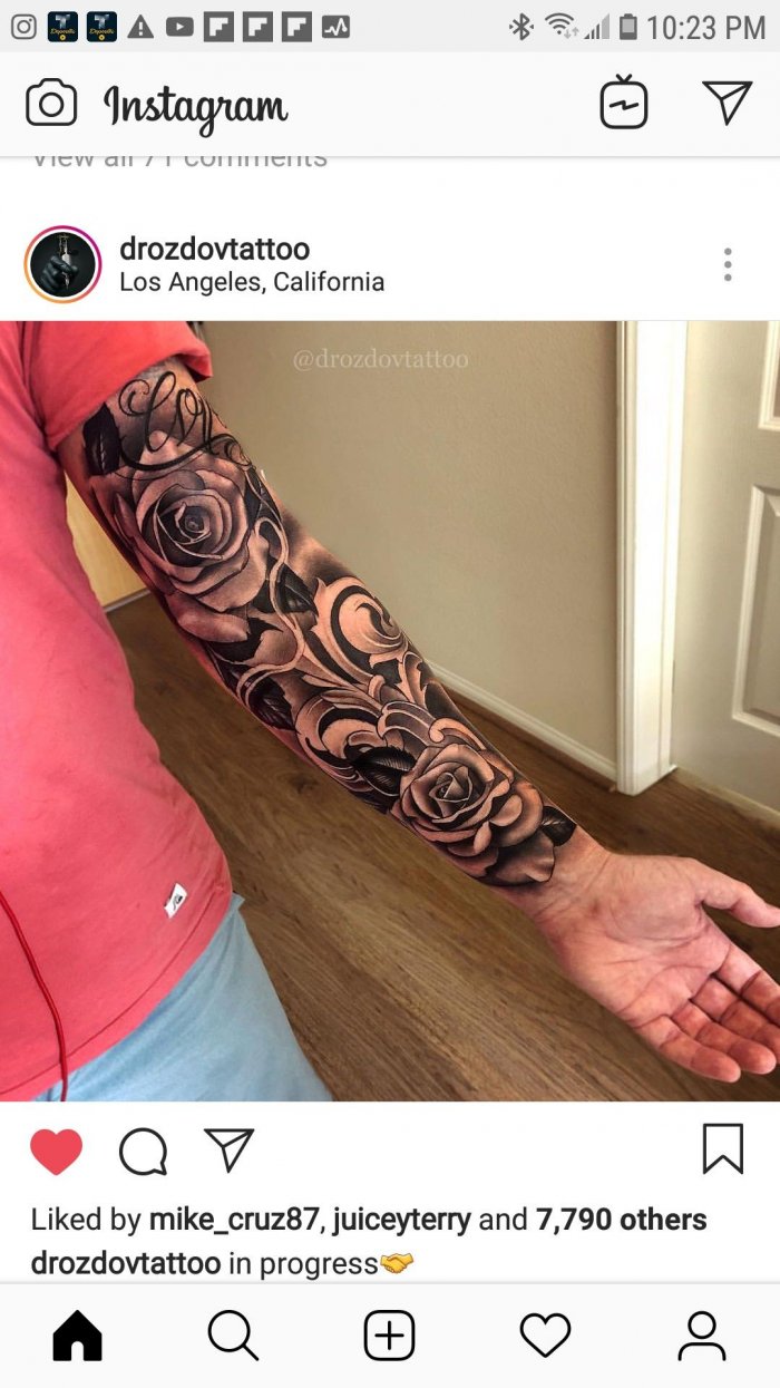 Дракон в стиле трайбл