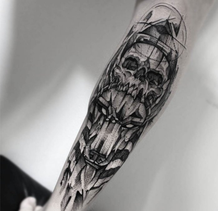 Татуировки на предплечье мужские эскизы