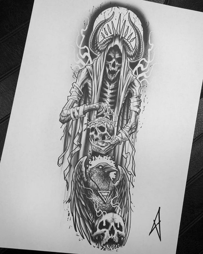 Эскизы тату для мужчин