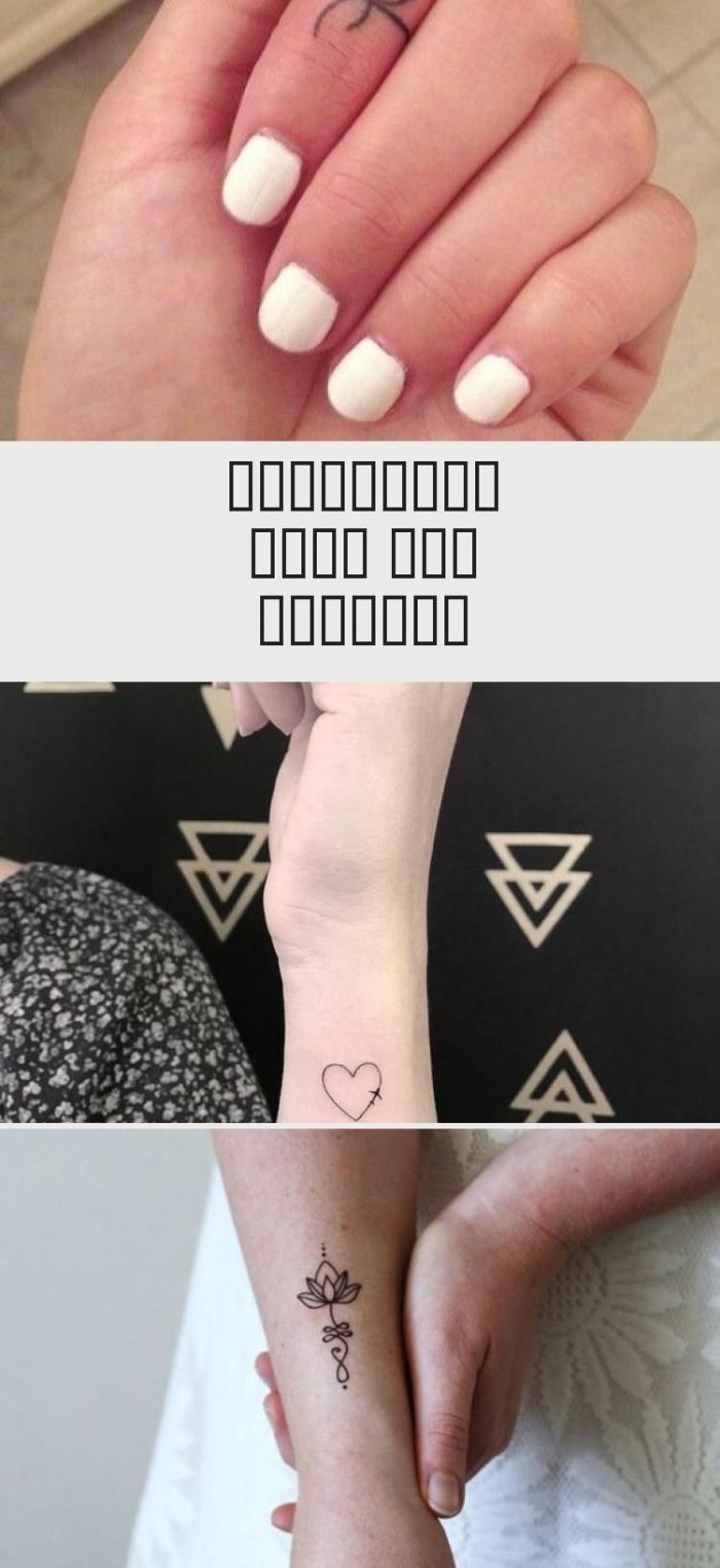 Маленькие тату на запястии