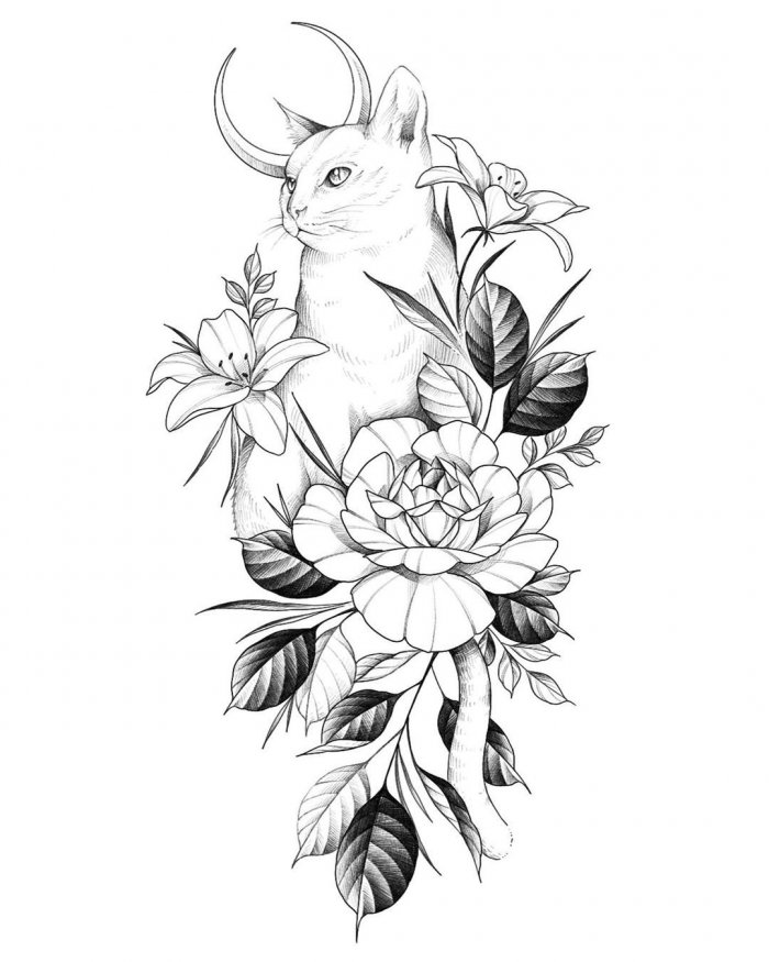 Тату эскизы