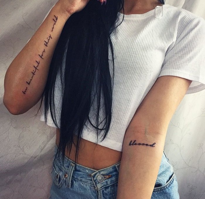 Красивые надписи для тату