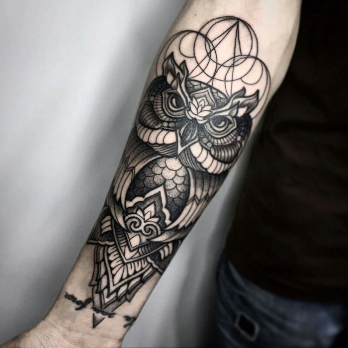 Тату на предплечье мужские