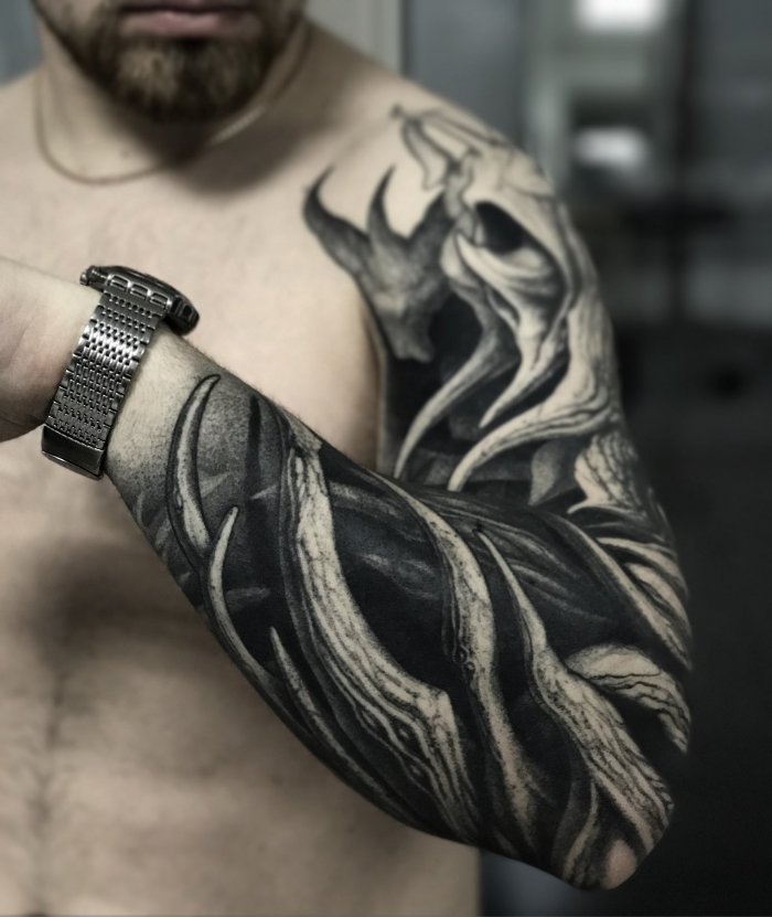 Красивые мужские тату