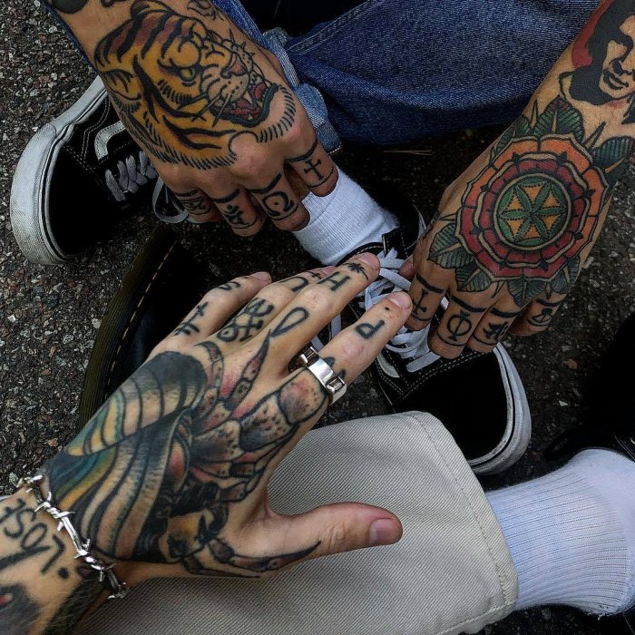 Самые красивые тату на кисти