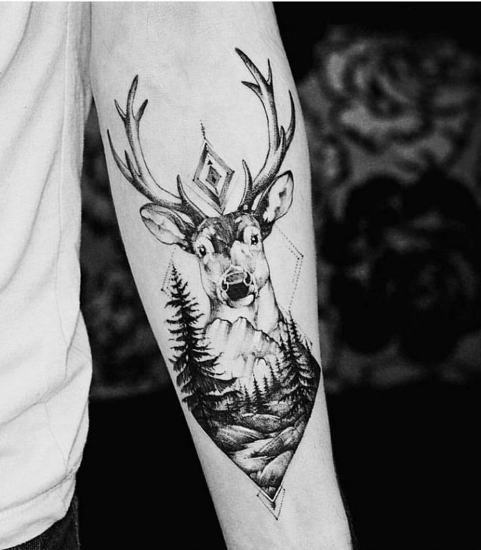 Тату на предплечье мужские