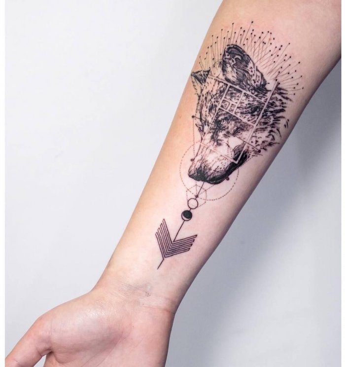 Тату на предплечье мужские эскизы