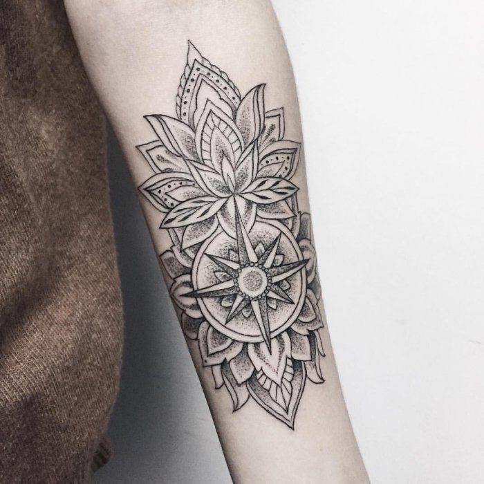 Тату на предплечье мужские