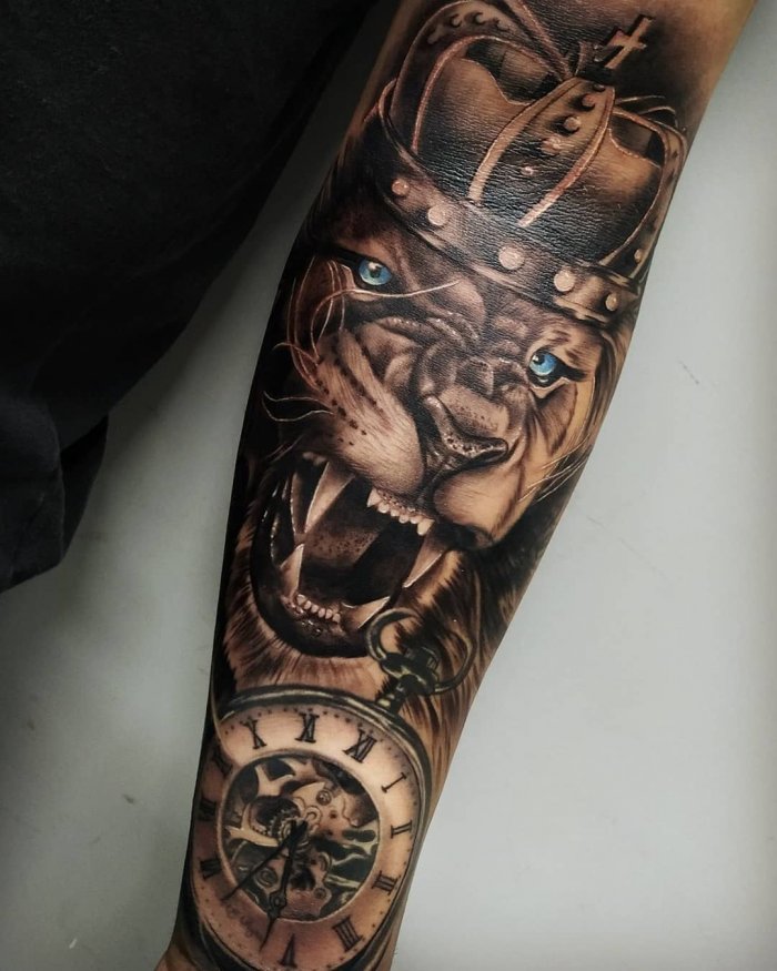 Тату на руке мужские