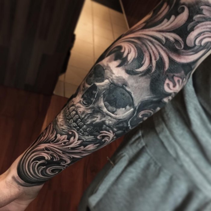 Тату на руке мужские