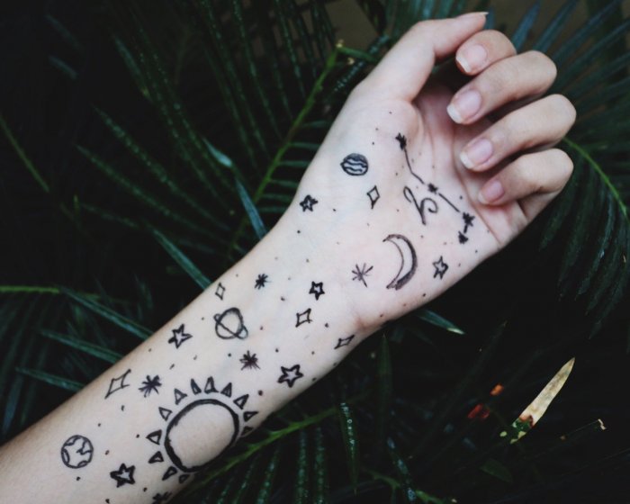 Самые легкие тату