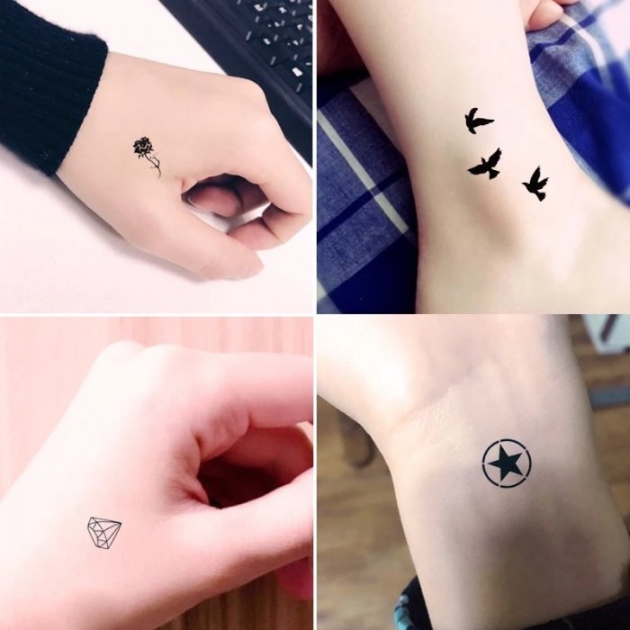 Тату ручкой