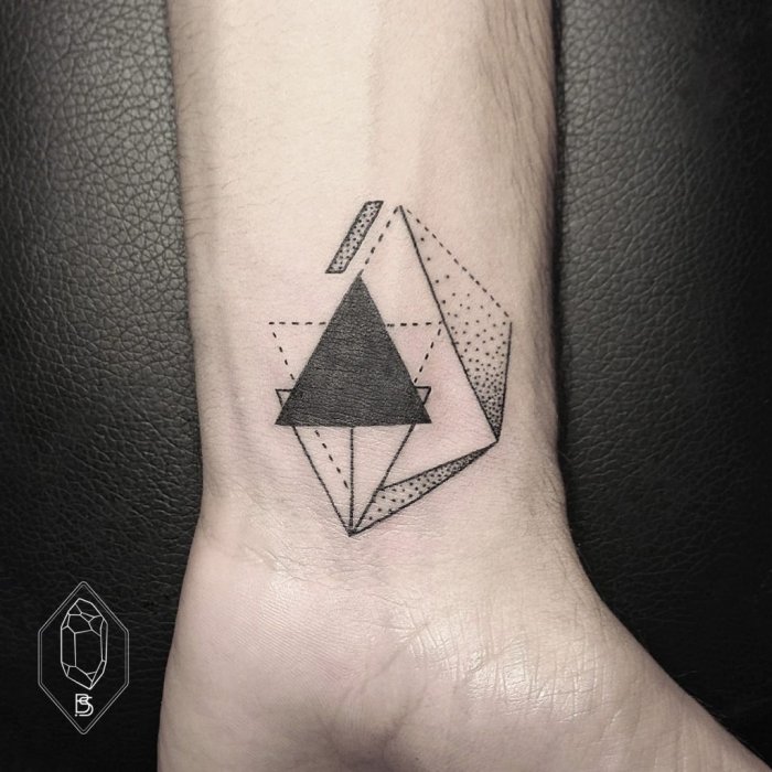 Тату на запястье мужские