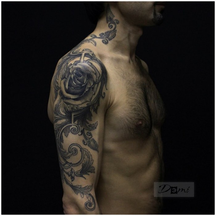 Полинезия стиль тату трайбл